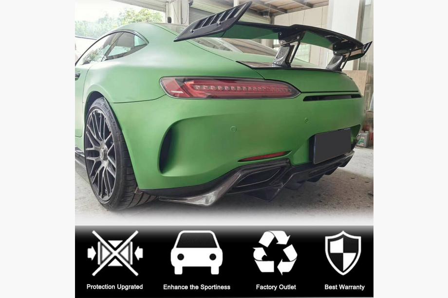 Mercedes AMG GT C190/R190 2014-2022 Spoiler V1 (do C190 2014-2019, Carbon) Zdjęcia 2