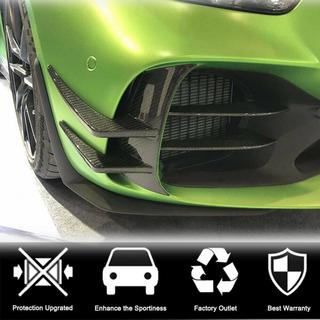 Nakładki na przedni zderzak V1 (do GT R 2016-2019, Carbon) zdjęcia 3