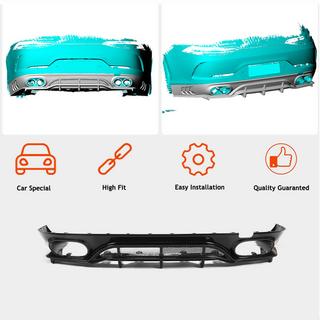 Dyfuzor tylnego zderzaka do GT43/GT50/GT53 2018-2022, Carbon zdjęcia 2