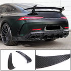 Mercedes AMG GT 4 X290 2018- Nakładki na tylny zderzak V1 (do GT63 2018-2022, Carbon) zdjęcia 1