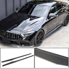 Mercedes CLS C257 2018- Progi Boczne V1 (do AMG/AMG-Line 2018-2020, Carbon) zdjęcia 1