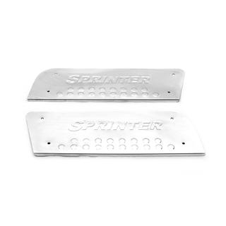 Nakładki na wewnętrzne progi OmsaLine (stal nierdzewna) Mercedes Sprinter W906 2006–2018 zdjęcia 3