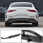 Mercedes CLS C257 2018- Dyfuzor tylnego zderzaka V2 do AMG-Line 2018-2020, Carbon zdjęcia 1