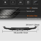 Mercedes CLS C257 2018- Dyfuzor tylnego zderzaka V2 do AMG-Line 2018-2020, Carbon zdjęcia 5