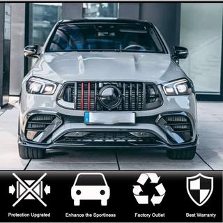 Wkłady do przedniego zderzaka (dla GLE 350/GLE450/GLE63 2019-2023, Carbon) zdjęcia 2