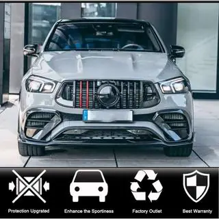 Dokładka przedniego zderzaka (dla GLE53/AMG-Line 2019-2023, Carbon) zdjęcia 2