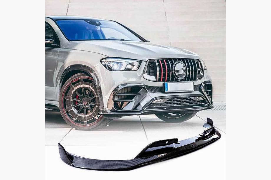 Mercedes GLE W167 2018- Dokładka przedniego zderzaka (dla GLE53/AMG-Line 2019-2023, Carbon) Image