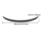 Mercedes GLA H247 2020- Spoiler V2 (Carbon) zdjęcia 6