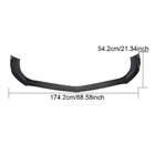 Mercedes SLK R172 2011-2016 Nakładka na przedni zderzak Lip (do Base 2016-2020, Carbon) zdjęcia 6
