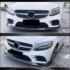 Mercedes C-class W206 2022- Nakładka na Przedni Zderzak Lip (dla AMG-Line, Carbon) zdjęcia 3