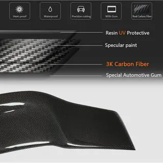 Spojler V3 (Carbon) zdjęcia 3