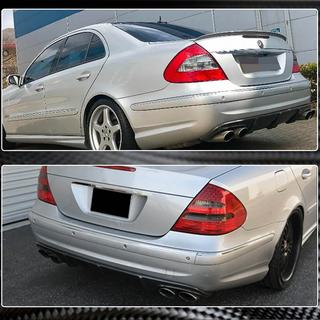 Dyfuzor tylnego zderzaka do E55 AMG 2003-2006, Carbon zdjęcia 4