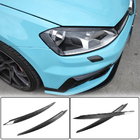 Volkswagen Golf 7/E-Golf 2012-2020 Brewki na reflektory (Carbon) zdjęcia 1
