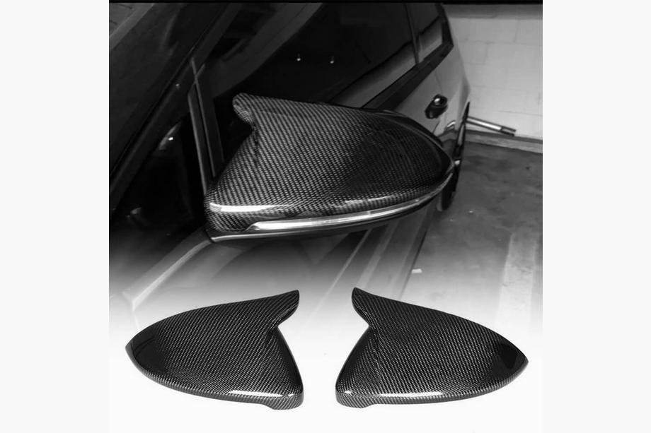 Volkswagen Golf 7/E-Golf 2012-2020 Nakładki Lusterek V1 (Carbon) Image