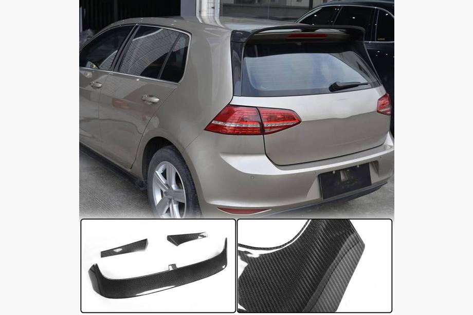 Volkswagen Golf 7/E-Golf 2012-2020 Spoiler V2 (do Base/R-Line HB, Carbon) Image