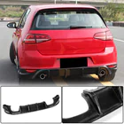Volkswagen Golf 7/E-Golf 2012-2020 Dyfuzor Tylnego Zderzaka V2 (do Base/GTI HB 2012-2017, Carbon) zdjęcia 1