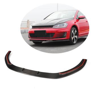 Nakladka Zderzaka Przedniego Lip V2 do GTI HB 2012-2017 Carbon zdjęcia 1