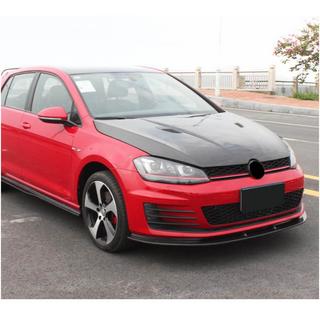 Nakladka Zderzaka Przedniego Lip V2 do GTI HB 2012-2017 Carbon zdjęcia 2