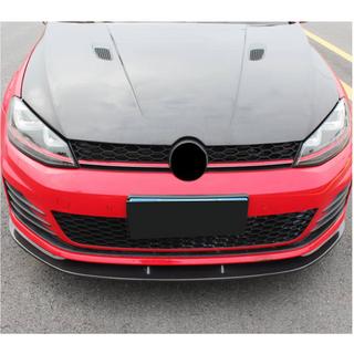 Nakladka Zderzaka Przedniego Lip V2 do GTI HB 2012-2017 Carbon zdjęcia 3
