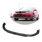 Volkswagen Golf 7/E-Golf 2012-2020 Nakładka Zderzaka Przedniego Lip V3 do GTI HB 2012-2017 Carbon zdjęcia 1