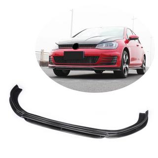 Nakładka Zderzaka Przedniego Lip V3 do GTI HB 2012-2017 Carbon zdjęcia 1