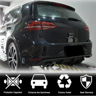 Dyfuzor tylnego zderzaka (do R/R-Line HB 2012-2017, Carbon) Volkswagen Golf 7/E-Golf 2012-2020 zdjęcia 2