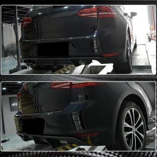 Dyfuzor tylnego zderzaka (do R/R-Line HB 2012-2017, Carbon) Volkswagen Golf 7/E-Golf 2012-2020 zdjęcia 4