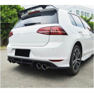 Dyfuzor tylnego zderzaka (do R-Line HB 2012-2017, Carbon) Volkswagen Golf 7/E-Golf 2012-2020 zdjęcia 2
