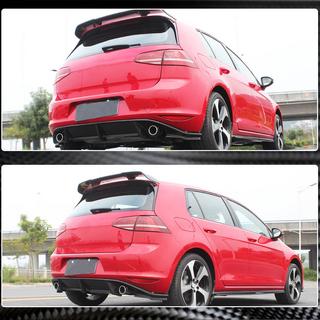 Dyfuzor Tylnego Zderzaka V3 (do Base/GTI HB 2012-2017, Carbon) Volkswagen Golf 7/E-Golf 2012-2020 zdjęcia 3