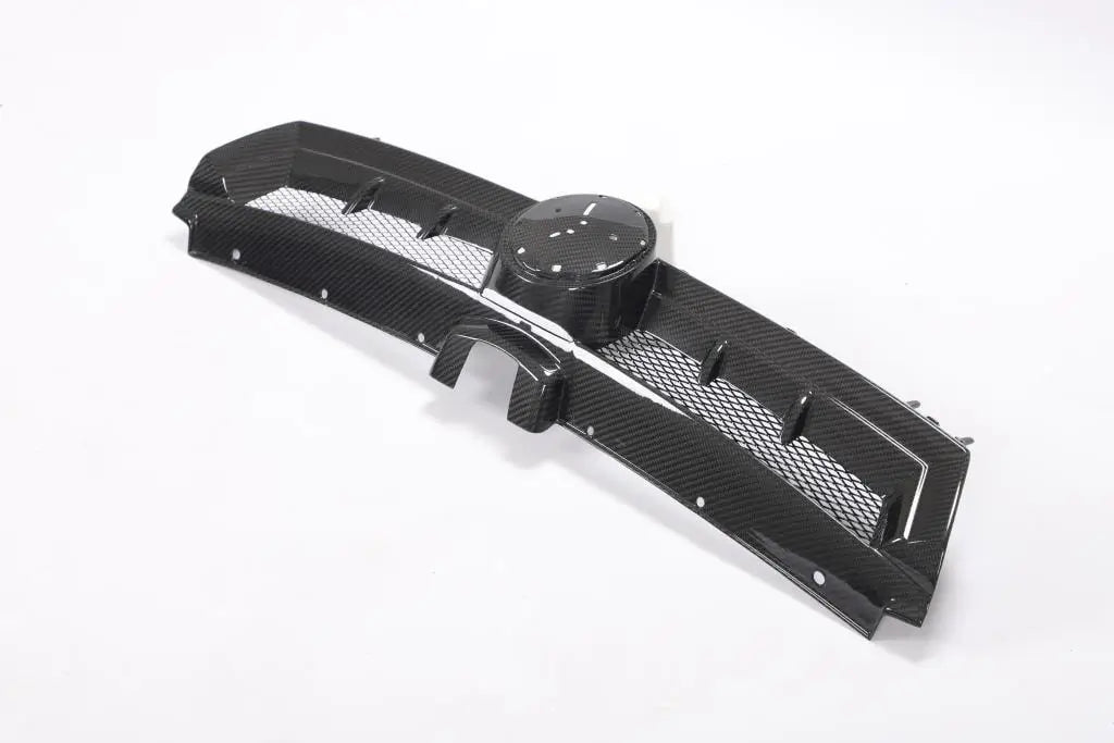 Volkswagen Golf 7/E-Golf 2012-2020 Atrapa chłodnicy (do HB 2012-2017, Suchy Carbon) zdjęcia 8