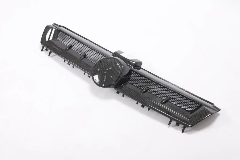 Volkswagen Golf 7/E-Golf 2012-2020 Atrapa chłodnicy (do HB 2012-2017, Suchy Carbon) zdjęcia 10