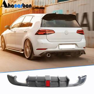 Dyfuzor tylnego zderzaka (do R-Line HB 2017-2020, Carbon) Volkswagen Golf 7/E-Golf 2012-2020 zdjęcia 1