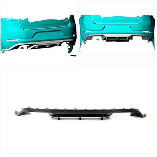 Dyfuzor tylnego zderzaka (do Base/GTI HB 2017-2020, Carbon) Volkswagen Golf 7/E-Golf 2012-2020 zdjęcia 2
