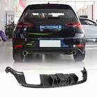 Volkswagen Golf 7/E-Golf 2012-2020 Dyfuzor tylnego zderzaka (Base/R/GTI HB 2017-2020, Carbon) zdjęcia 1