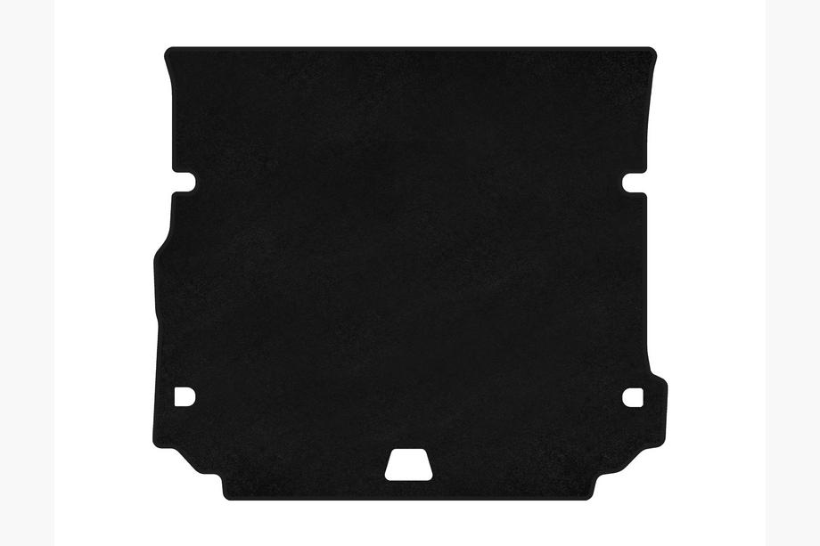 Land Rover Discovery III 2004–2009 Dywanik bagażnika tekstylny Premium V2 (Czarny) Zdjęcia 1