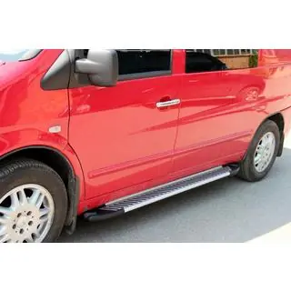 Progi Boczné Line (2 szt., Aluminium) Mercedes Vito W638 1996-2003 zdjęcia 3