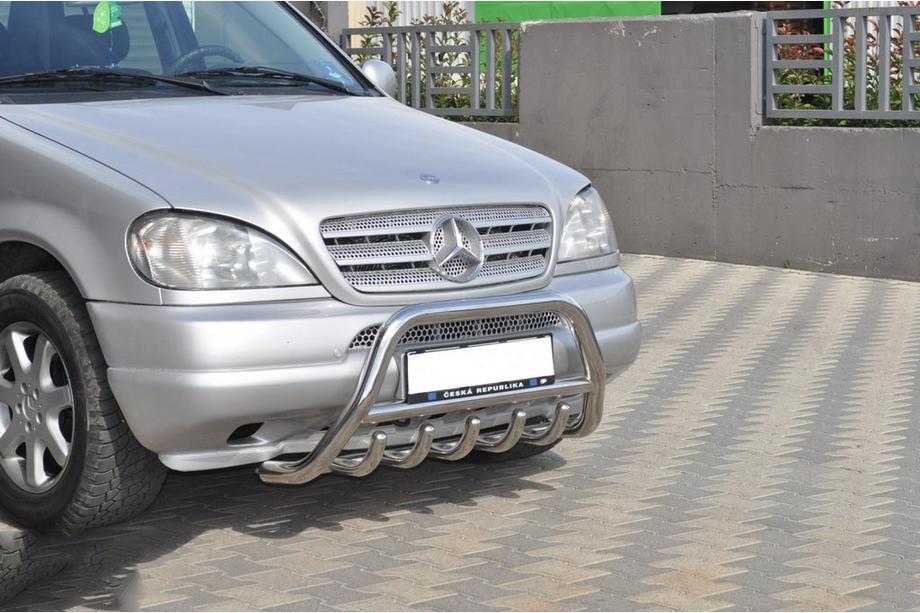 Mercedes ML W163 1997-2005 Pałąk Przedni (Stal Nierdzewna) Zdjęcia 4