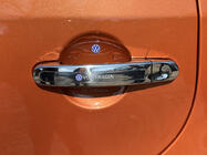 Volkswagen Touran 2003-2010 Chromowane Nakładki na Klamek Drzwi (4 szt, Stal Nierdzewna) Carmos - Turecka Stal Nierdzewna zdjęcia 2