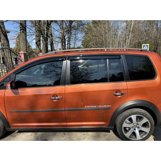 Chromowane Nakładki na Klamek Drzwi (4 szt, Stal Nierdzewna) Volkswagen Touran 2003-2010 zdjęcia 3