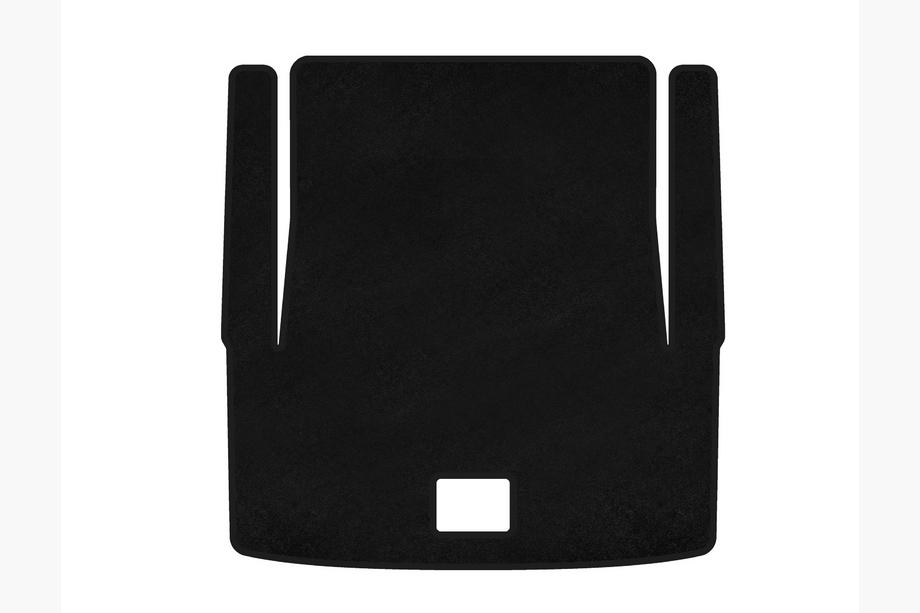 BMW 3 Series E90/E91 2005-2011 Dywanik bagażnika tekstylny Premium V-1 (Do E90, Czarny) Image