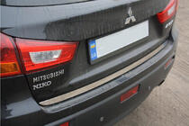 Mitsubishi ASX 2010-2023 Listwa bagażnika stal nierdzewna OmsaLine - Włoska Stal Nierdzewna zdjęcia 4