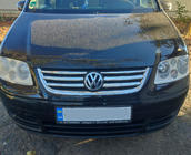 Volkswagen Touran 2003-2010 Chromowane Nakładki na Grill (6 szt, Stal Nierdzewna) Rok 2003-2006 zdjęcia 1