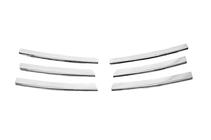 Volkswagen Touran 2003-2010 Chromowane Nakładki na Grill (6 szt, Stal Nierdzewna) Rok 2003-2006 zdjęcia 2