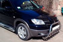 Mitsubishi Outlander 2001-2006 Pałąk Przedni WT004 (Stal Nierdzewna) zdjęcia 4
