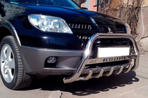 Mitsubishi Outlander 2001-2006 Pałąk Przedni WT004 (Stal Nierdzewna) zdjęcia 3