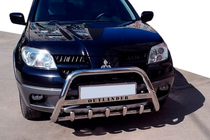 Mitsubishi Outlander 2001-2006 Pałąk Przedni WT004 (Stal Nierdzewna) zdjęcia 1