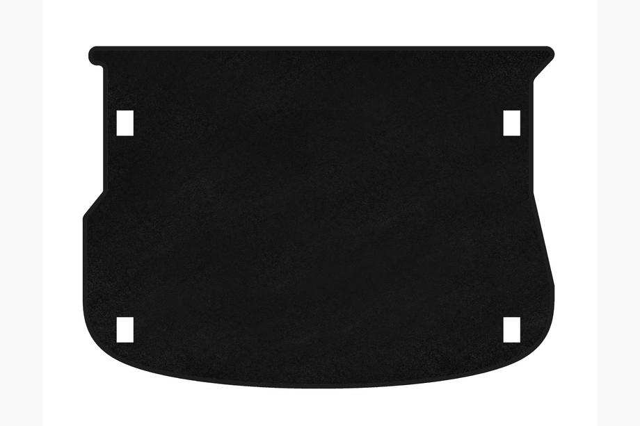 Range Rover Evoque 2012-2018 Dywanik bagażnika tekstylny Premium (Czarny) Image