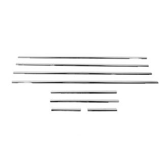 Zewnetzne listwy okien nierdzewne (8 szt) Volkswagen Touran 2003-2010 zdjęcia 2