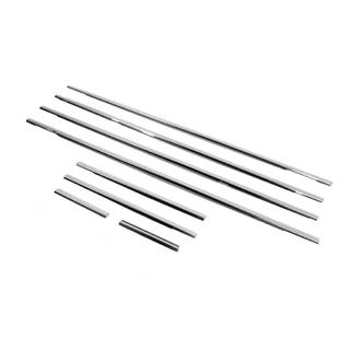 Zewnetzne listwy okien nierdzewne (8 szt) Volkswagen Touran 2003-2010 zdjęcia 4