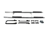 Nissan Qashqai 2014-2021 Rury Boczné (2014-2017, 2 szt., Stal Nierdzewna) zdjęcia 2